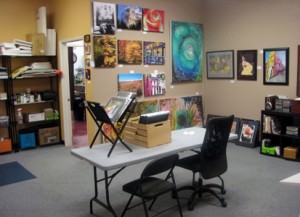 An Artist Studio at the Artistic Edge