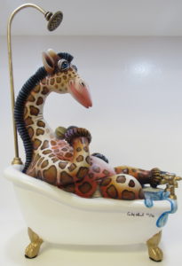 giraffe sculpture