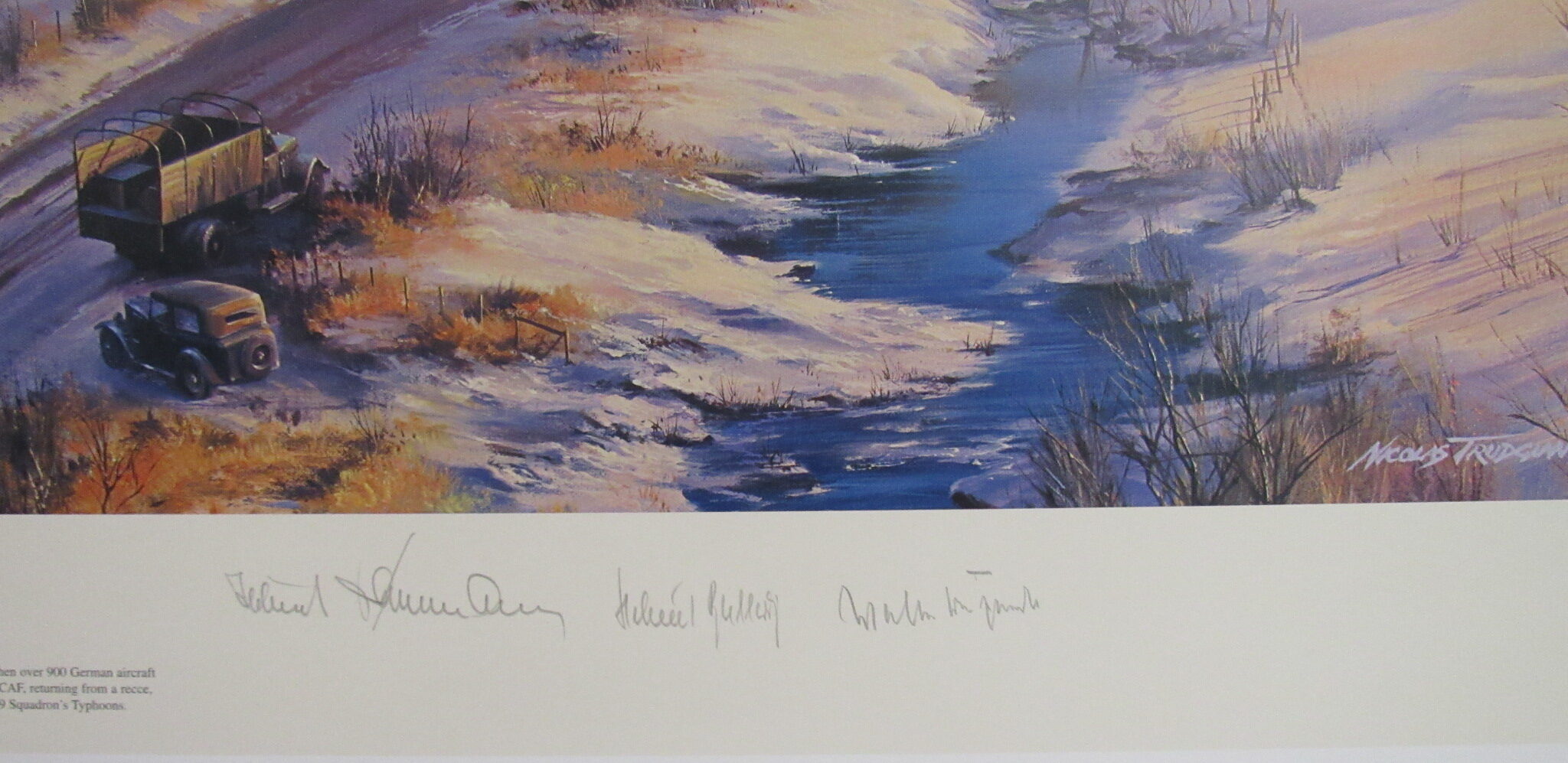 Operation Bodenplatte by Nicolas Trudgian – Signed Limited Edition #169/600 – WWII Air Battle Print 30×22 ¼ – Aviation Art - Image 7